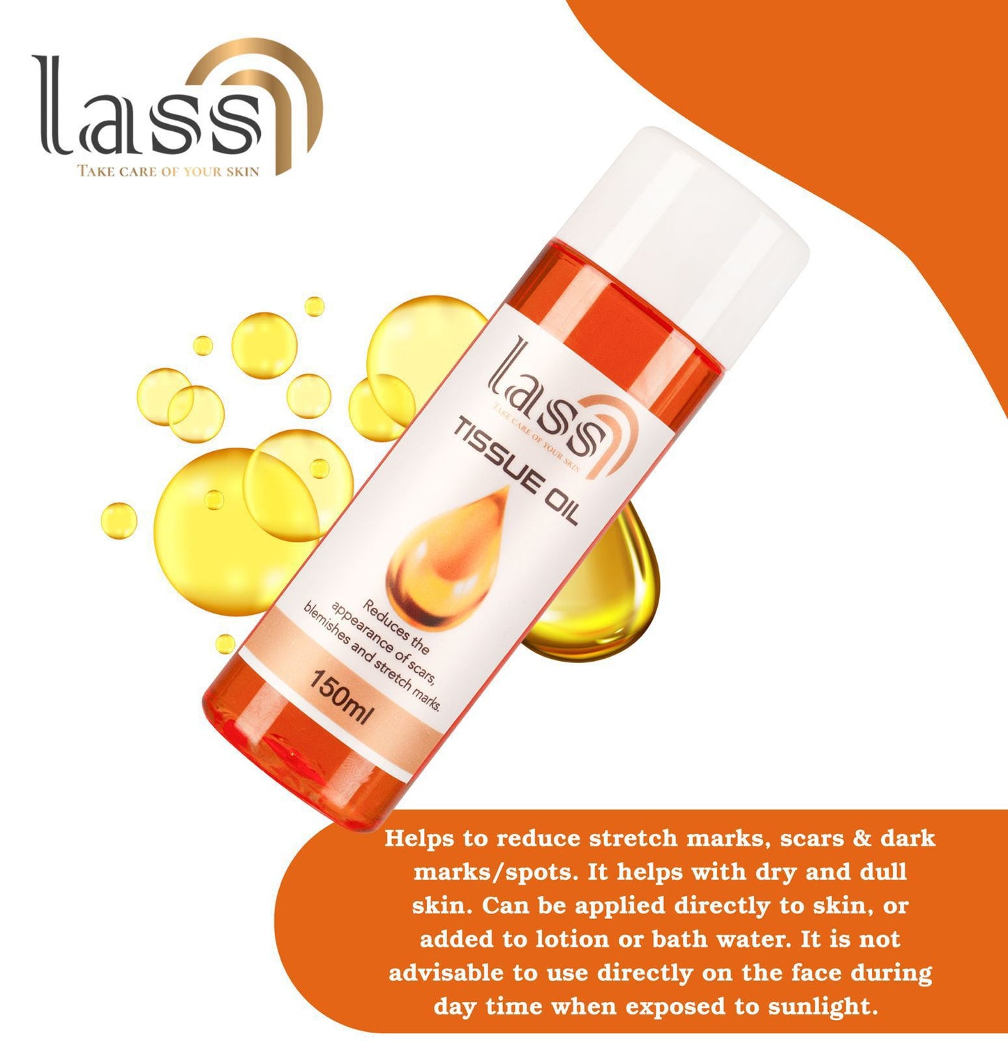 Lass Tissue Oil – Skin Repair & Glow Oil ✨